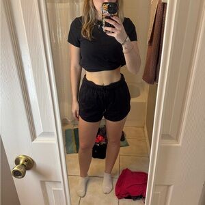 Lululemon Inner Glow Black Short